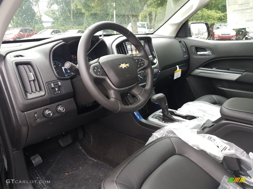 Jet Black Interior 2017 Chevrolet Colorado ZR2 Crew Cab 4x4 Photo #121456628