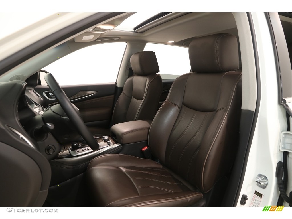 2015 QX60 3.5 AWD - Majestic White / Java photo #6