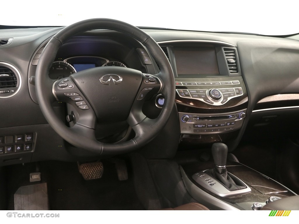 2015 QX60 3.5 AWD - Majestic White / Java photo #7