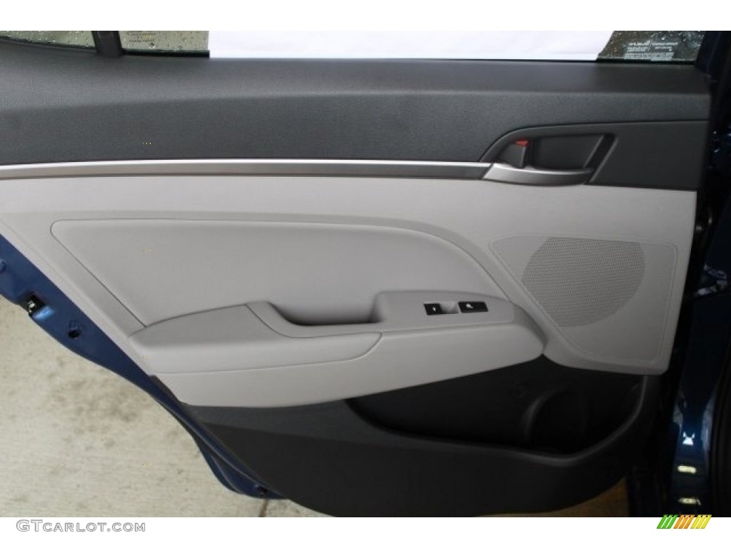 2017 Elantra Limited - Lakeside Blue / Gray photo #23