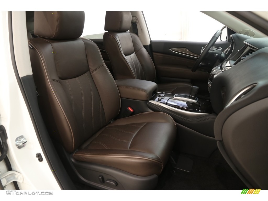 2015 QX60 3.5 AWD - Majestic White / Java photo #19