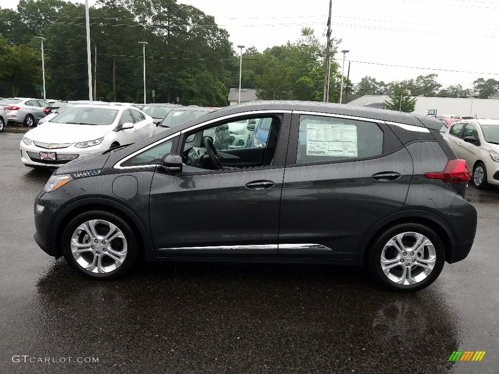 Nightfall Gray Metallic 2017 Chevrolet Bolt EV LT Exterior Photo #121457189