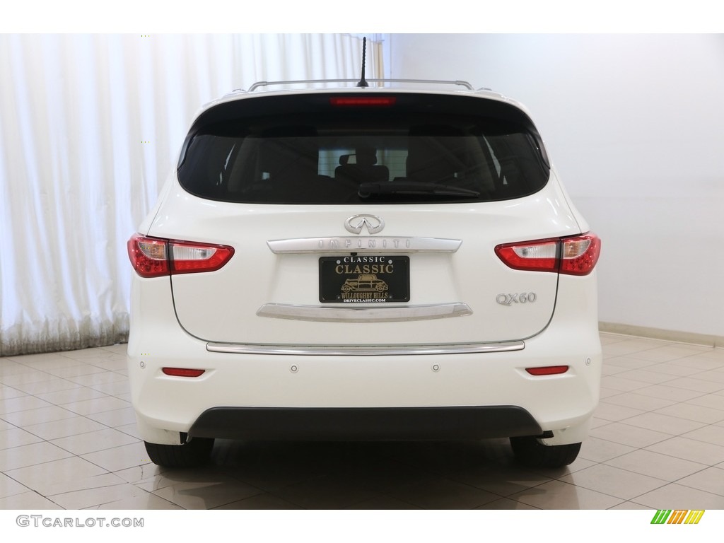 2015 QX60 3.5 AWD - Majestic White / Java photo #27