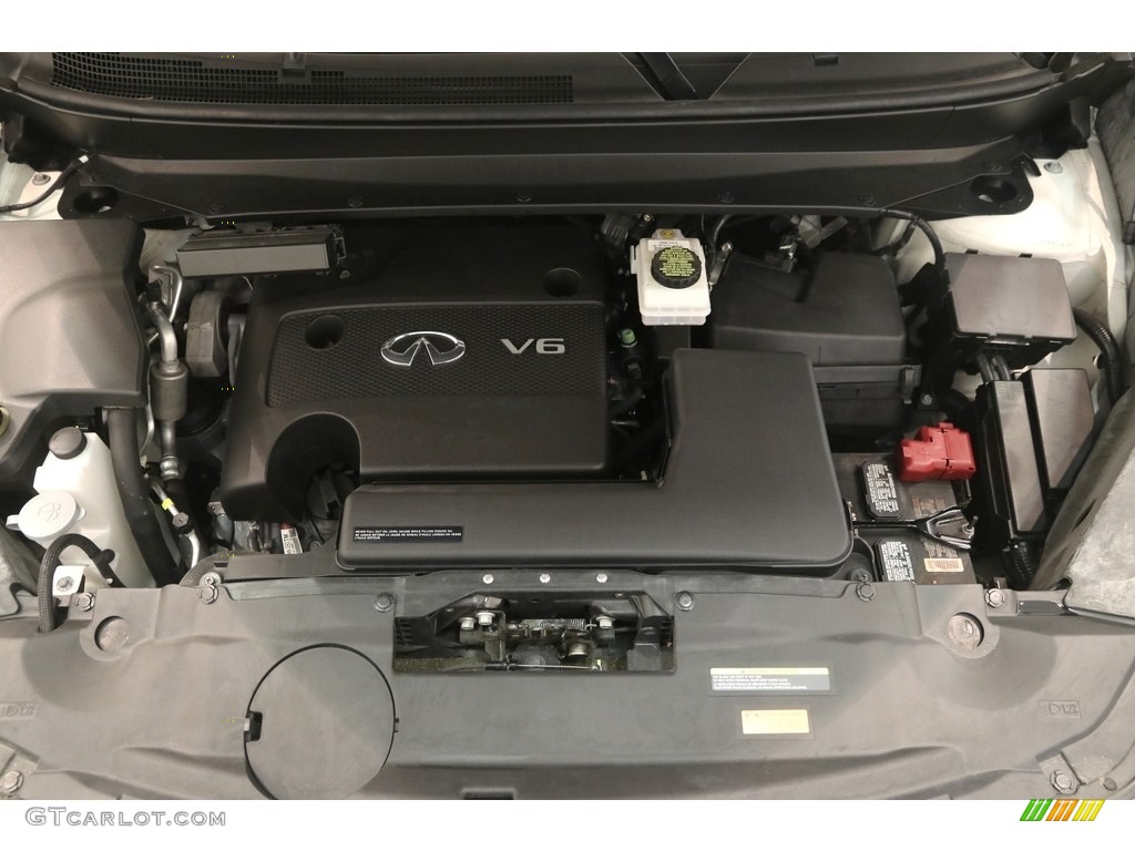 2015 QX60 3.5 AWD - Majestic White / Java photo #28