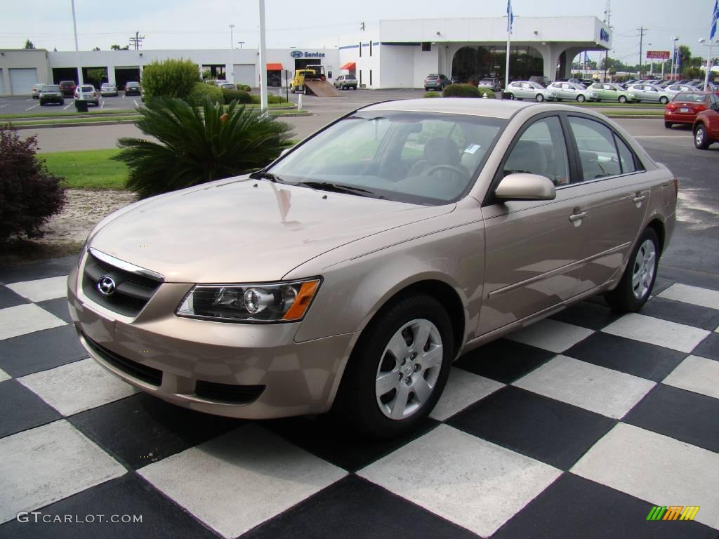 Golden Beige Hyundai Sonata