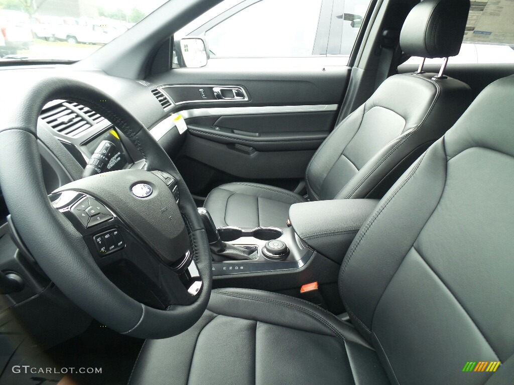 2017 Explorer XLT 4WD - Shadow Black / Ebony Black photo #8