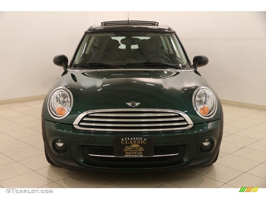 2014 Cooper Clubman - British Racing Green II Metallic / Carbon Black photo #2