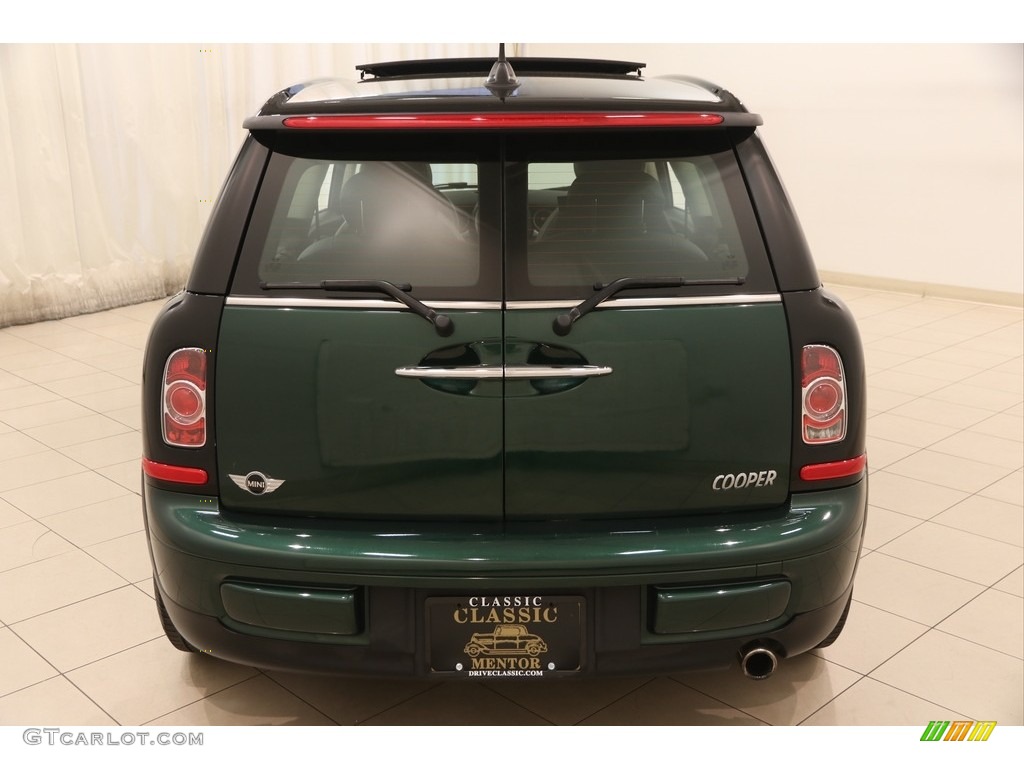 2014 Cooper Clubman - British Racing Green II Metallic / Carbon Black photo #15