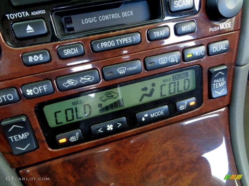 2001 Avalon XLS - Lunar Mist Metallic / Stone photo #2