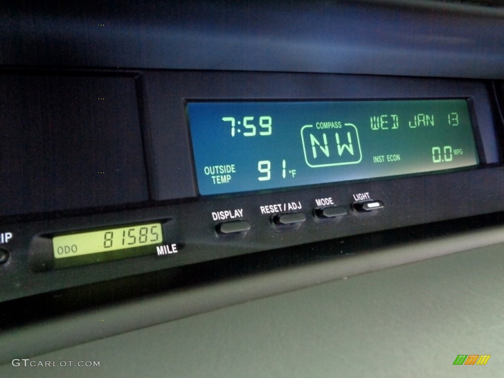2001 Avalon XLS - Lunar Mist Metallic / Stone photo #4