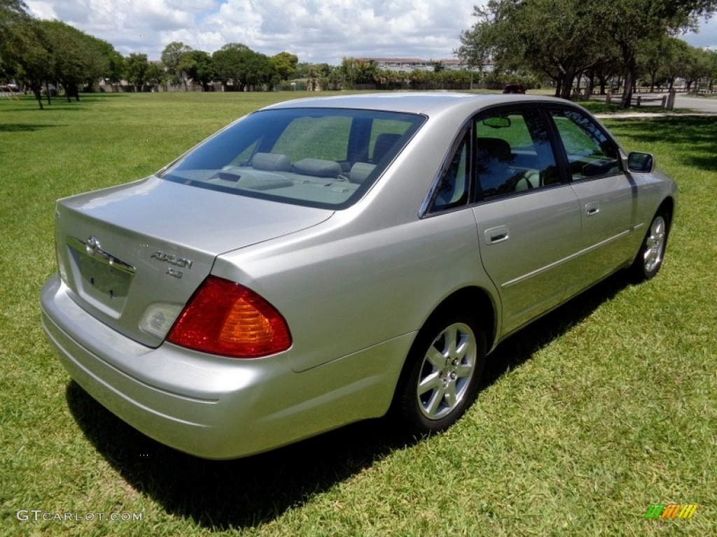 2001 Avalon XLS - Lunar Mist Metallic / Stone photo #9