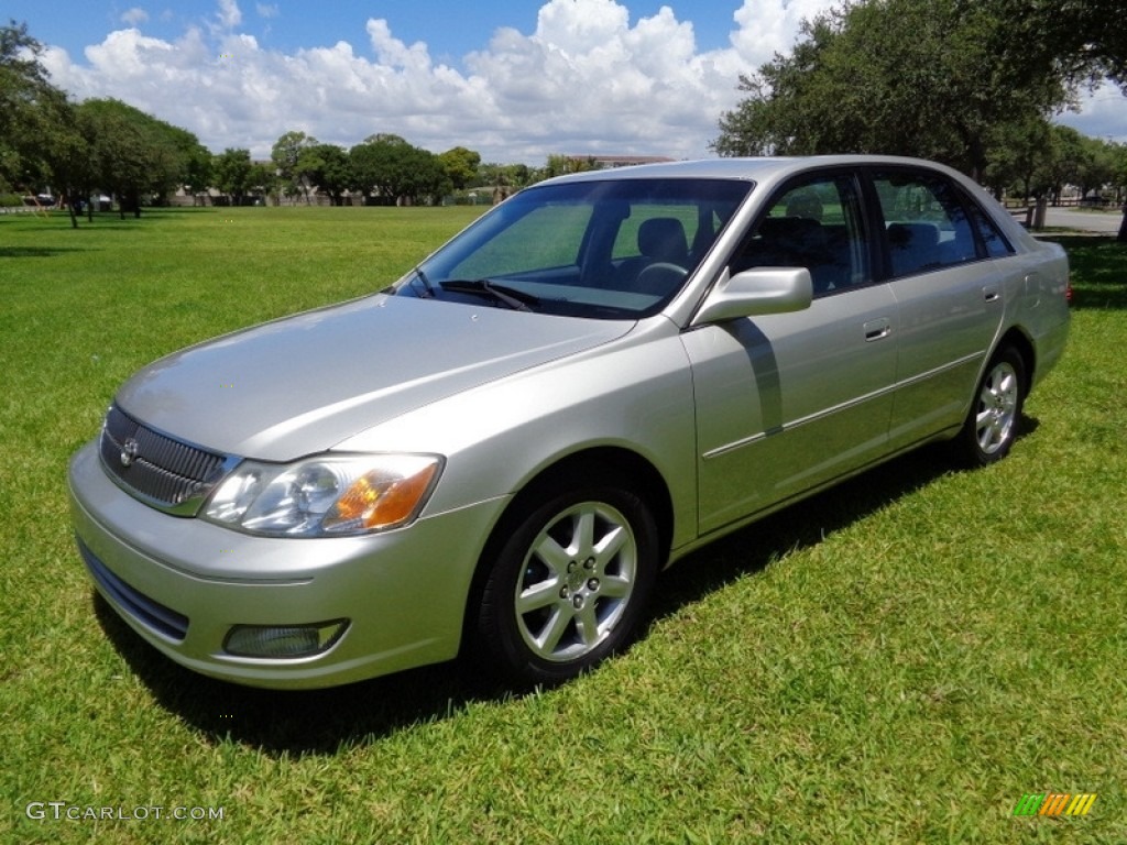 2001 Avalon XLS - Lunar Mist Metallic / Stone photo #13