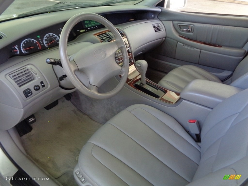 2001 Avalon XLS - Lunar Mist Metallic / Stone photo #31
