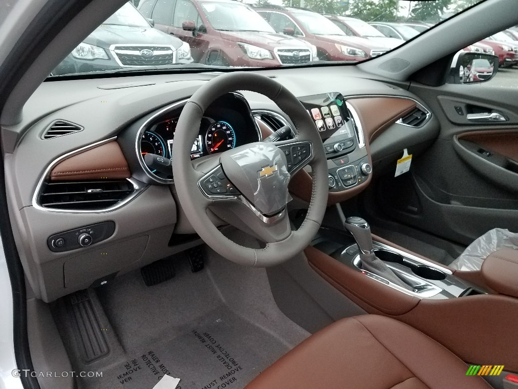 Dark Atmosphere/Loft Brown Interior 2018 Chevrolet Malibu LT Photo #121460069