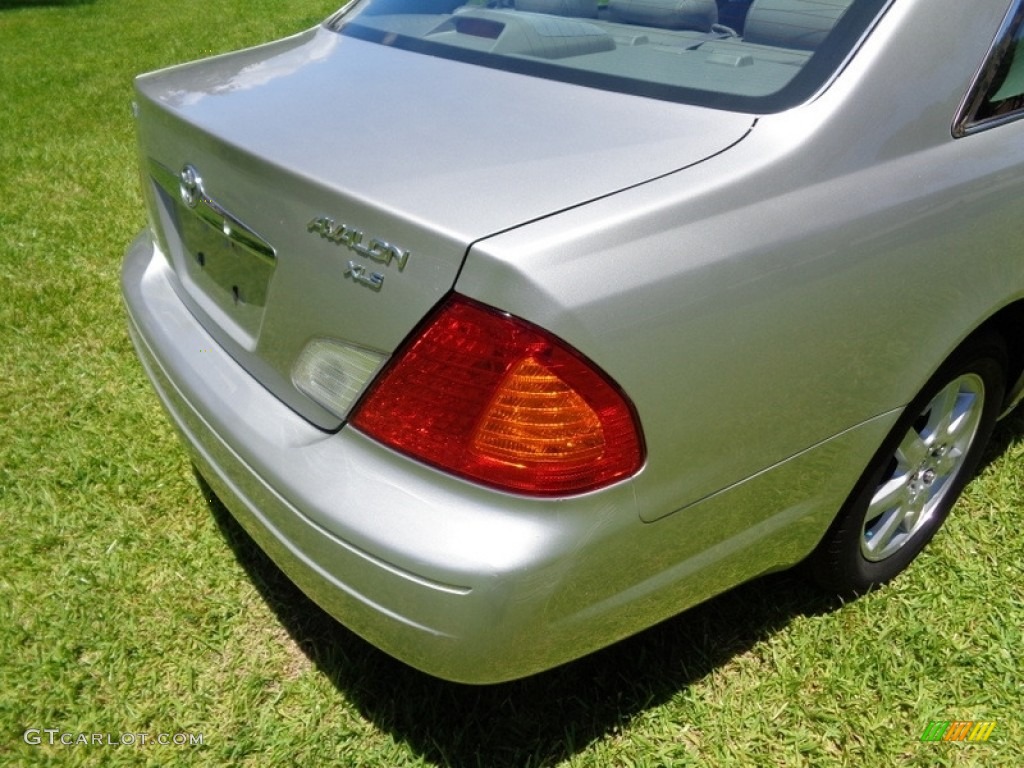 2001 Avalon XLS - Lunar Mist Metallic / Stone photo #36