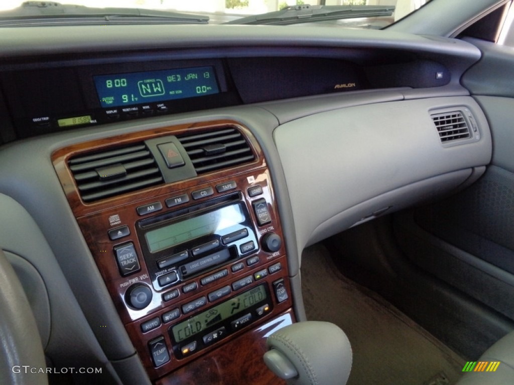 2001 Avalon XLS - Lunar Mist Metallic / Stone photo #65