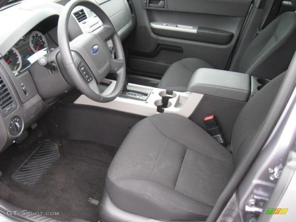 2008 Escape XLT V6 4WD - Tungsten Grey Metallic / Charcoal photo #8