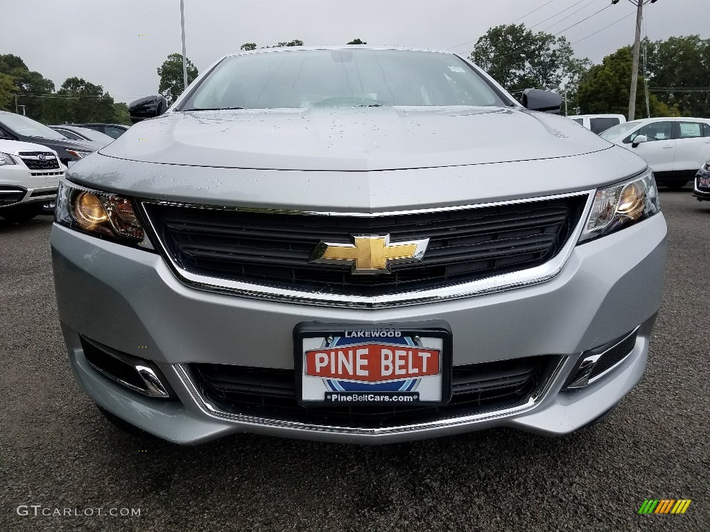 2018 Impala LS - Silver Ice Metallic / Jet Black/Dark Titanium photo #2