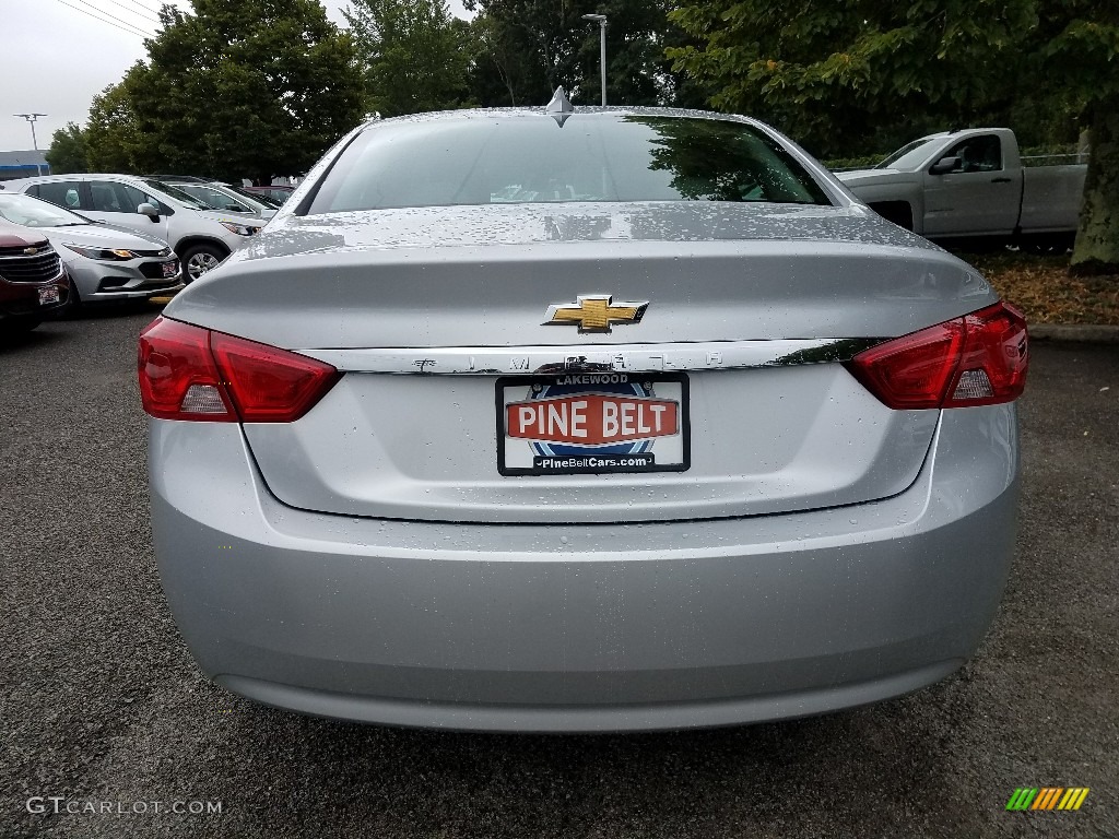 2018 Impala LS - Silver Ice Metallic / Jet Black/Dark Titanium photo #5