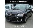 Mosaic Black Metallic 2017 Chevrolet Sonic LT Hatchback