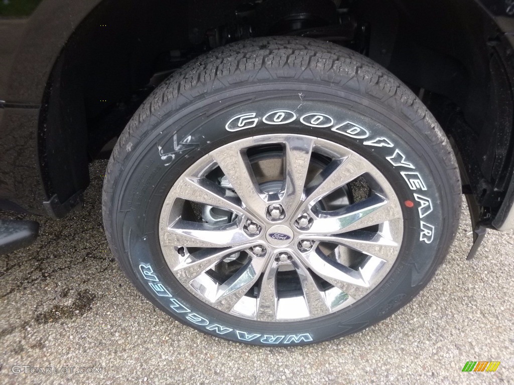 2017 F150 XLT SuperCrew 4x4 - Shadow Black / Earth Gray photo #9