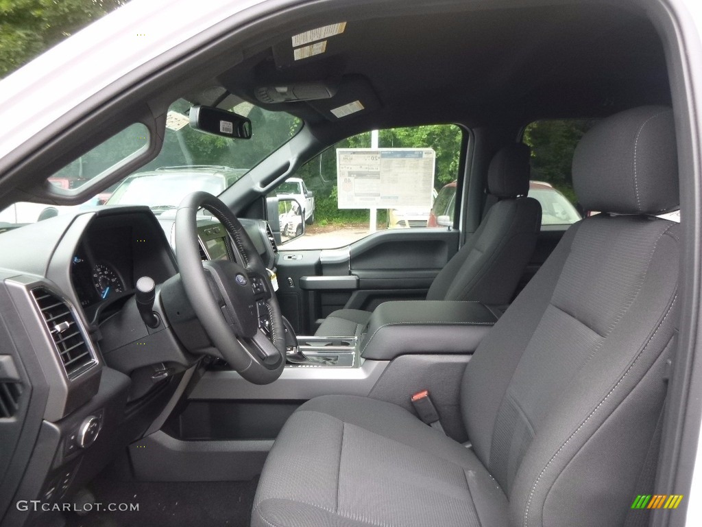 2017 F150 XLT SuperCrew 4x4 - Oxford White / Black photo #10