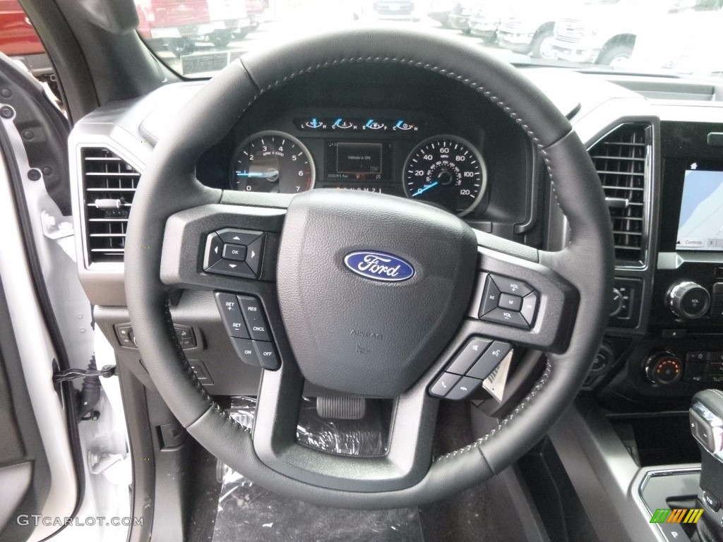 2017 F150 XLT SuperCrew 4x4 - Oxford White / Black photo #16