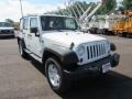 Stone White - Wrangler Unlimited Sport 4x4 Photo No. 7