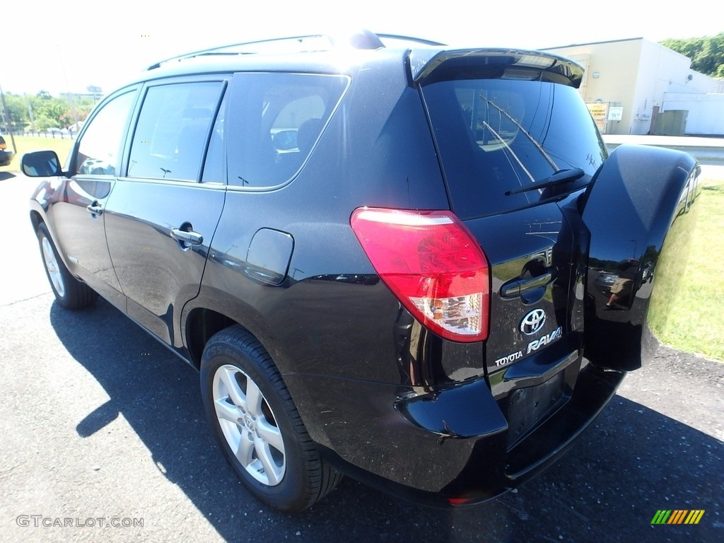 2007 RAV4 Limited - Black / Ash Gray photo #2
