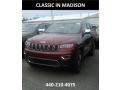 2017 Velvet Red Pearl Jeep Grand Cherokee Limited 4x4  photo #1