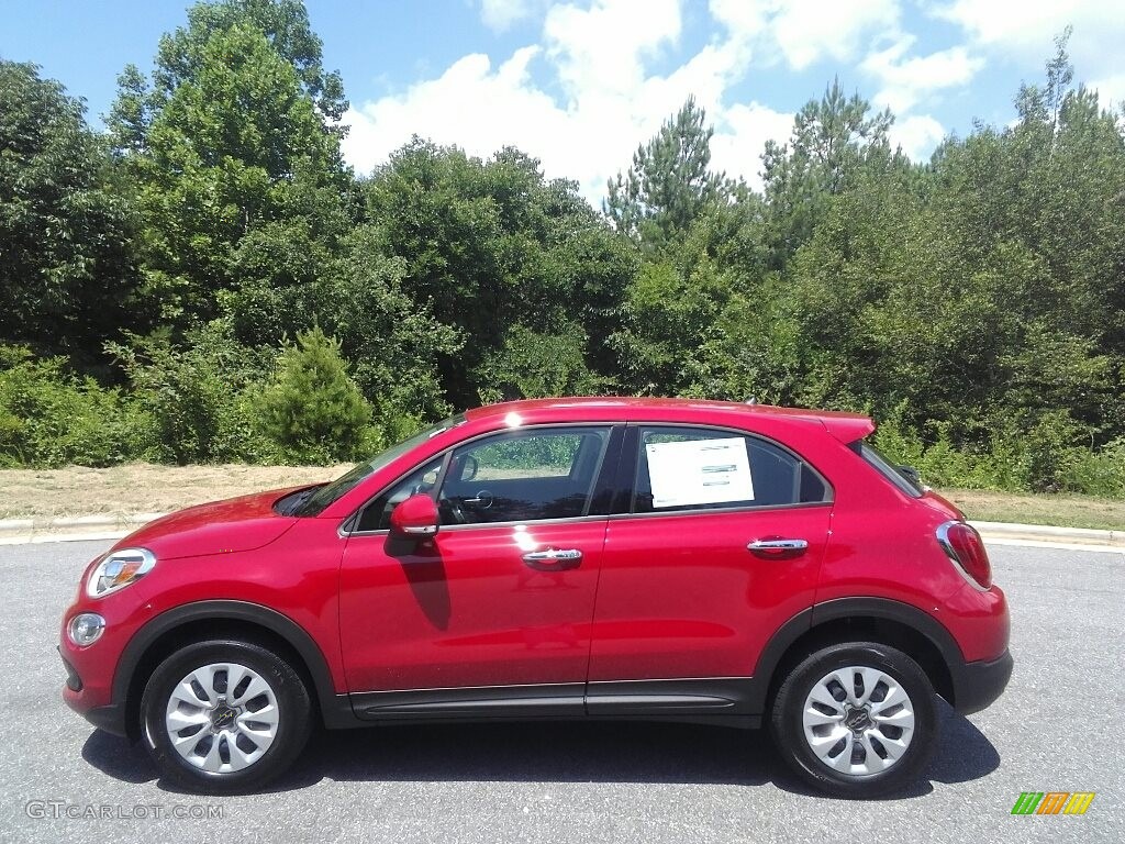 Rosso Passione (Red) 2017 Fiat 500X Pop Exterior Photo #121466559