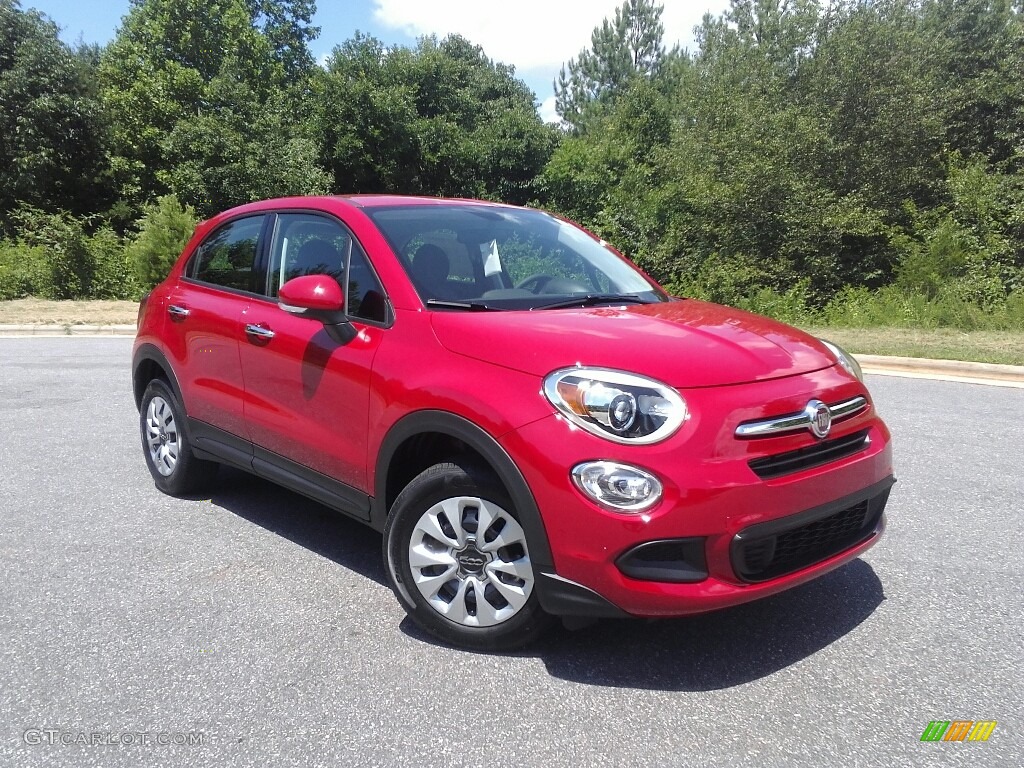 Rosso Passione (Red) 2017 Fiat 500X Pop Exterior Photo #121466654