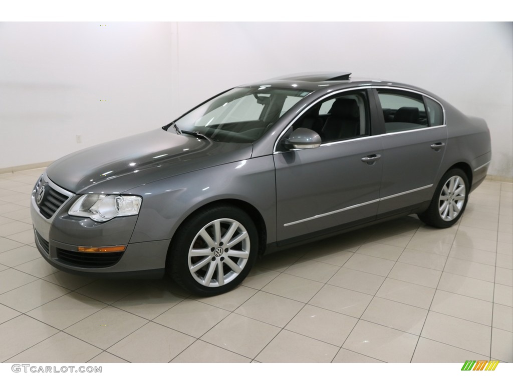 2006 Passat 2.0T Sedan - United Grey Metallic / Black photo #3