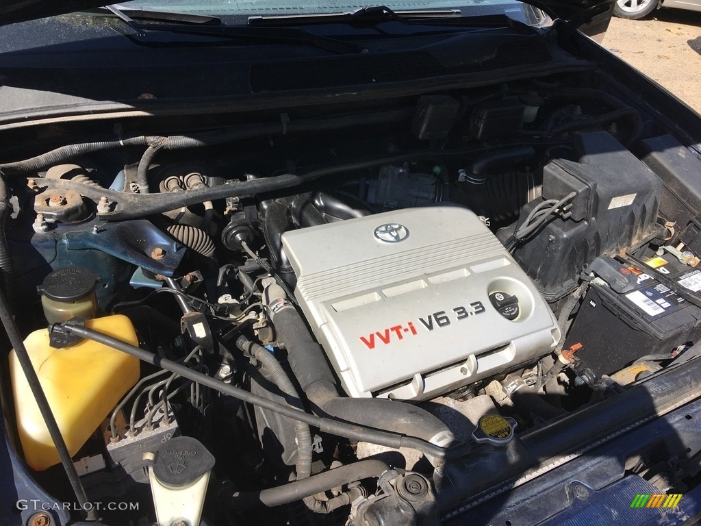 2005 Highlander V6 4WD - Indigo Ink Pearl / Gray photo #13