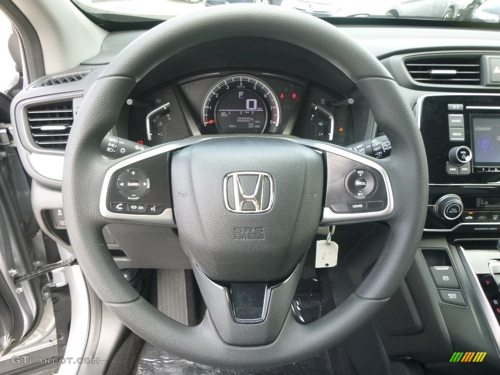 2017 CR-V LX AWD - Lunar Silver Metallic / Gray photo #15