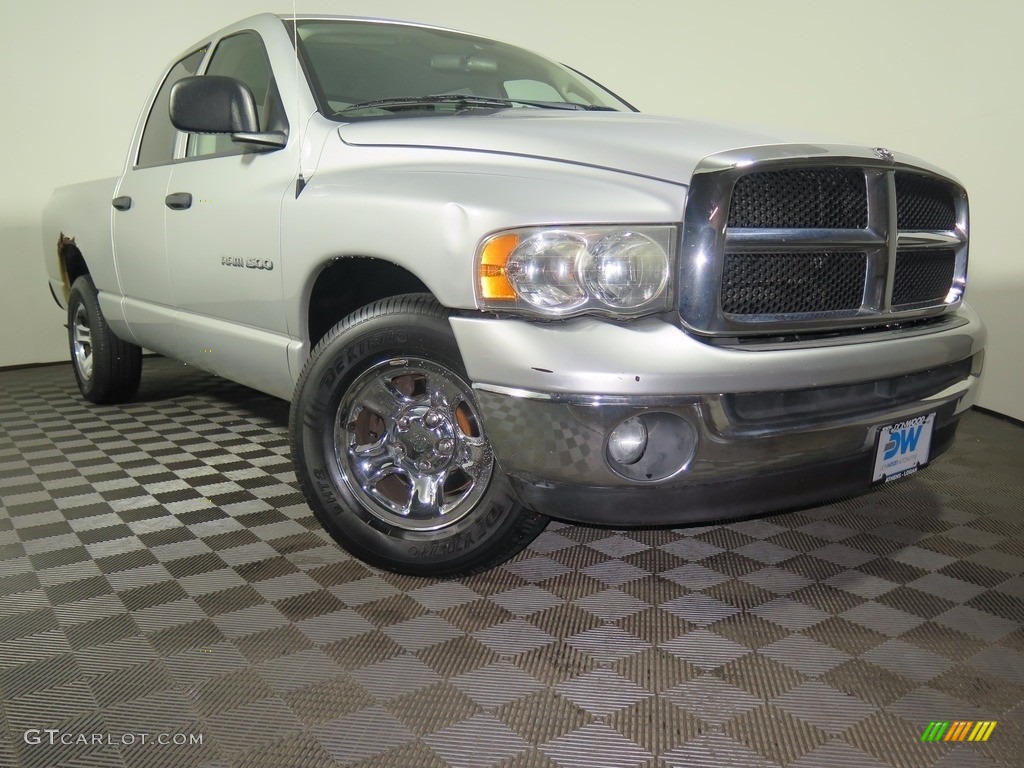 Bright Silver Metallic Dodge Ram 1500