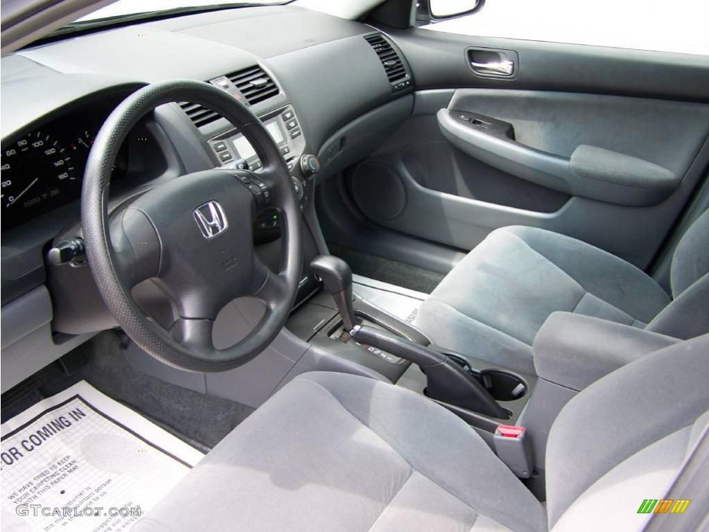 2006 Accord LX Sedan - Alabaster Silver Metallic / Gray photo #13