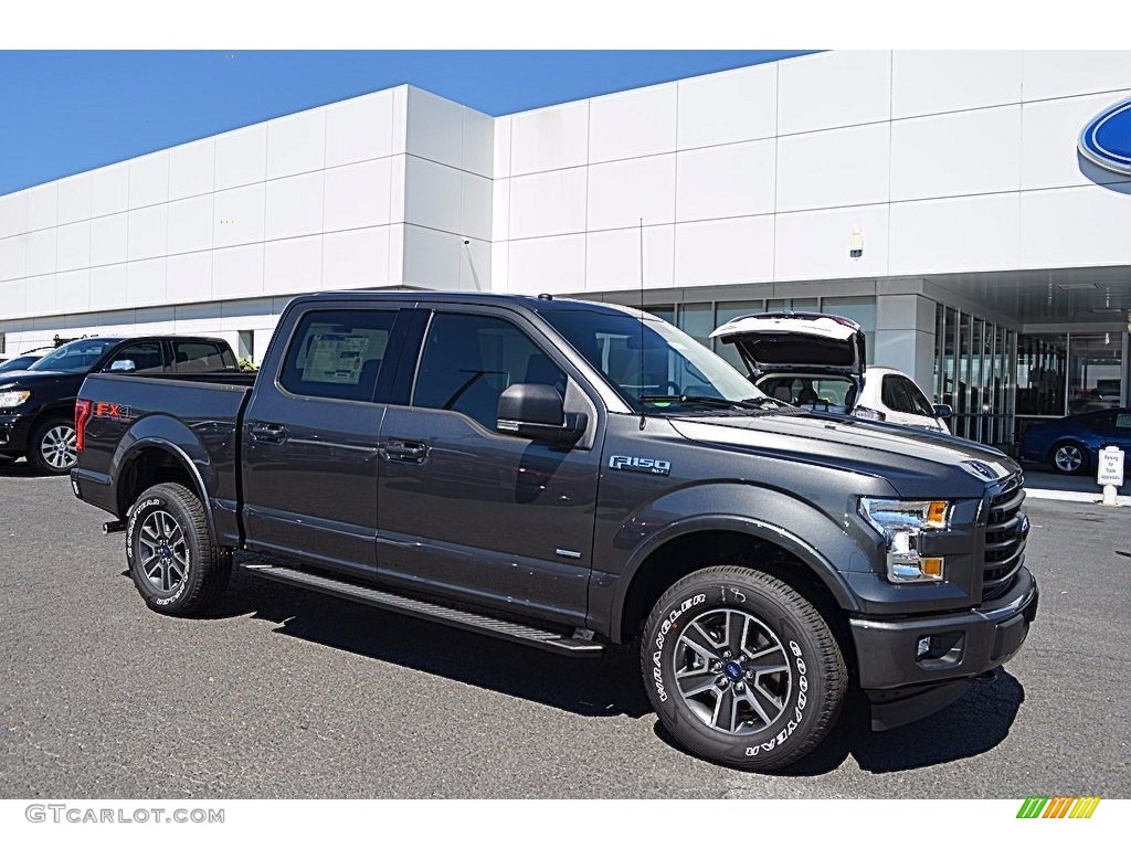 2017 F150 XLT SuperCrew 4x4 - Magnetic / Black photo #1