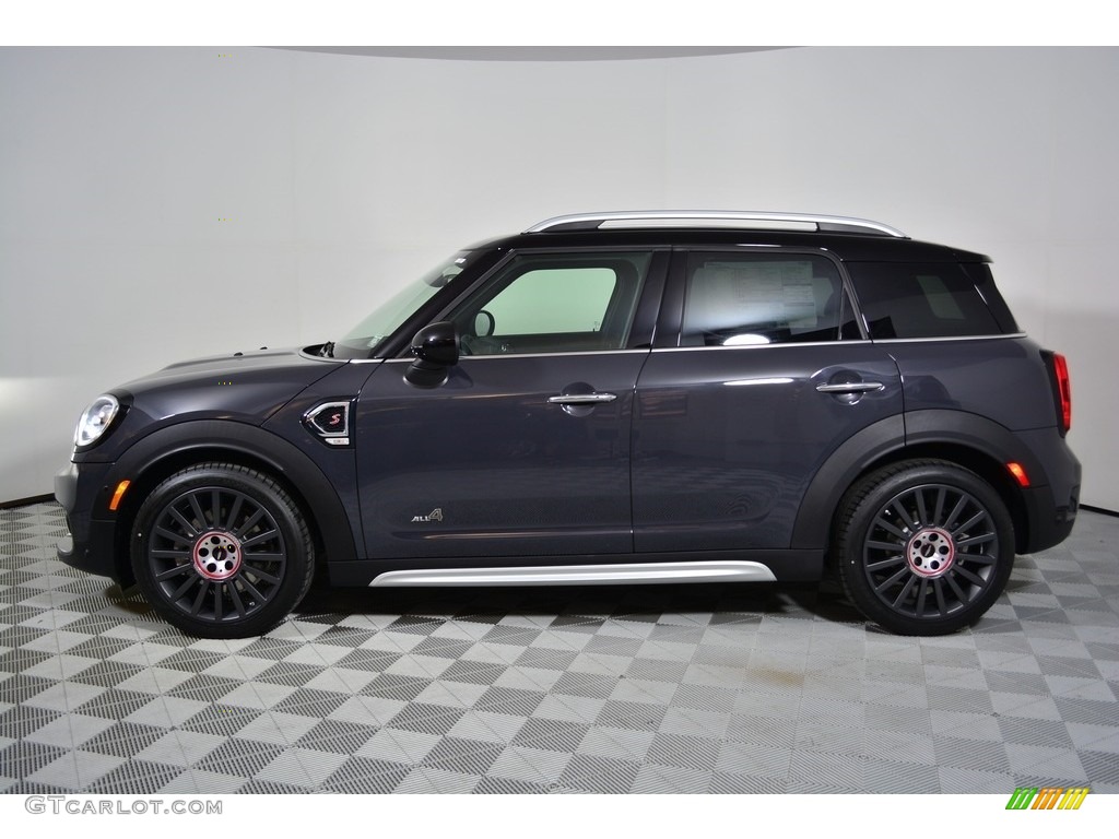 2017 Countryman Cooper S ALL4 - Thunder Grey Metallic / Carbon Black photo #3