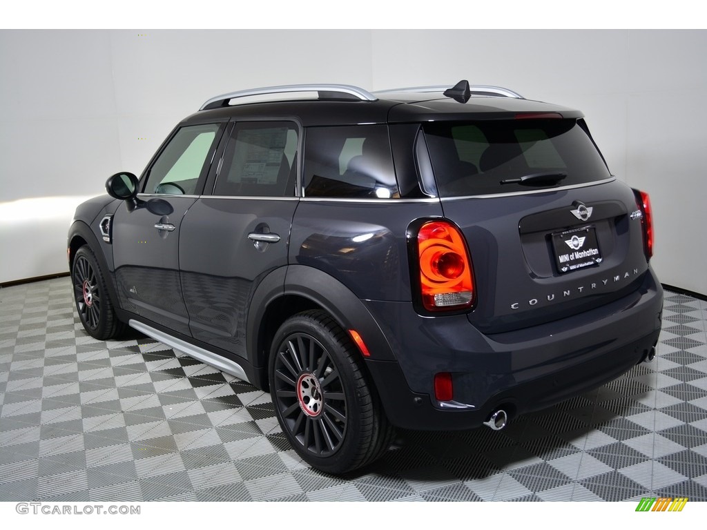 2017 Countryman Cooper S ALL4 - Thunder Grey Metallic / Carbon Black photo #4