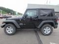 2017 Black Jeep Wrangler Sport 4x4  photo #2