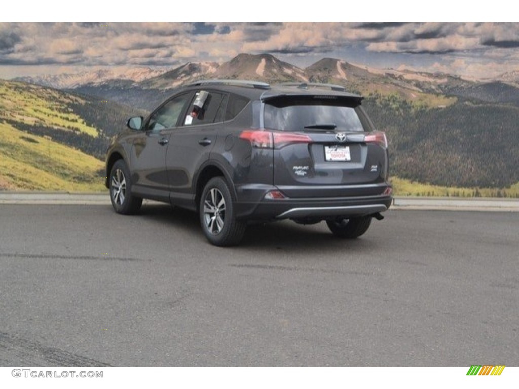 2017 RAV4 XLE - Magnetic Gray Metallic / Ash photo #3
