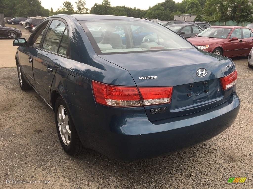 2006 Sonata GLS - Aquamarine Pearl / Beige photo #5