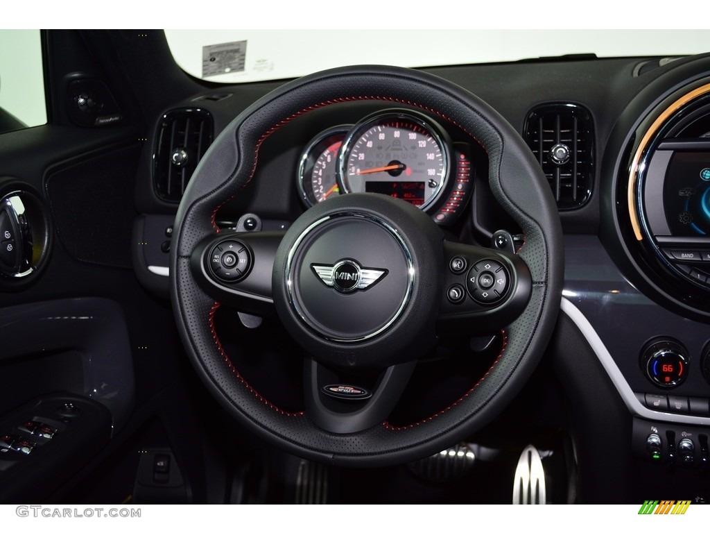 2017 Countryman Cooper S ALL4 - Thunder Grey Metallic / Carbon Black photo #14