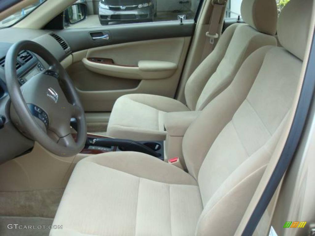 2006 Accord EX Sedan - Desert Mist Metallic / Ivory photo #10