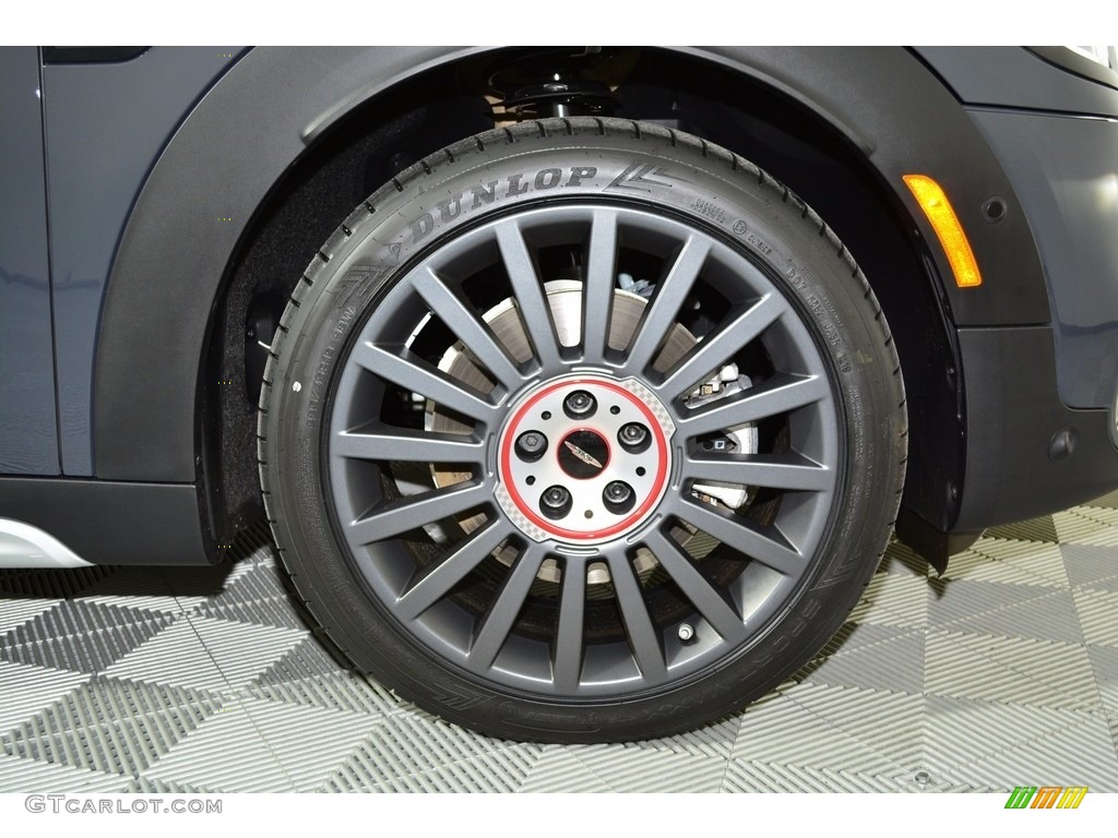 2017 Countryman Cooper S ALL4 - Thunder Grey Metallic / Carbon Black photo #22