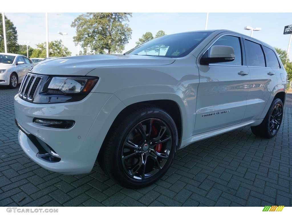 2014 Grand Cherokee SRT 4x4 - Bright White / SRT Morocco Black photo #1