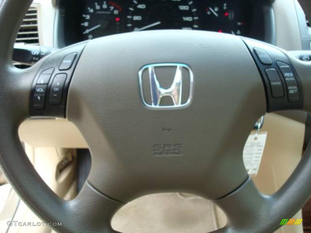 2006 Accord EX Sedan - Desert Mist Metallic / Ivory photo #17