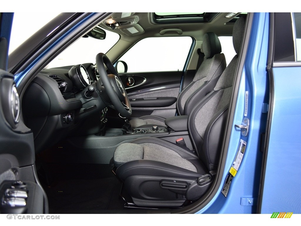 Black Pearl/Mottled Grey Cloth Interior 2017 Mini Clubman Cooper S Photo #121475501