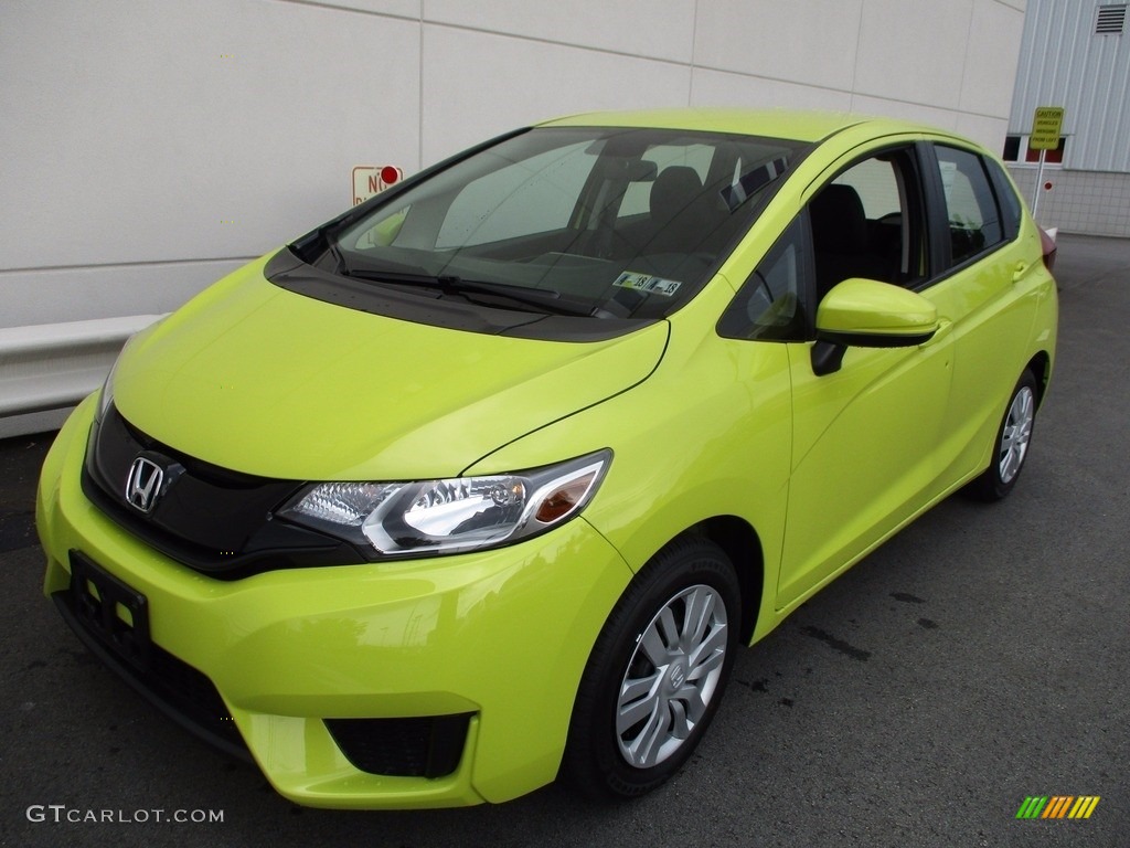 2017 Mystic Yellow Pearl Honda Fit LX 121248628 Photo 9 GTCarLot